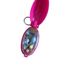 Vintage Takara 1993 Pocket Critter KITTY KITTY Keychain WORKING Movement